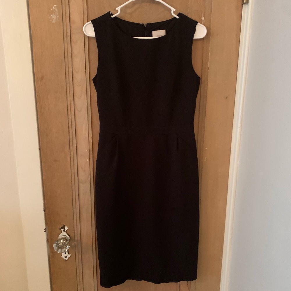 J Crew Black Dress